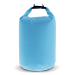 Saco de lona impermeável em várias cores com capacidade de 15L cor azul-claro segunda vista