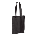 Saco de algodão com certificação OEKO-TEX colorido de 140 g/m2 cor preto