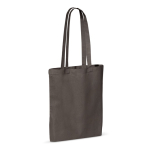 Saco de algodão com certificação OEKO-TEX colorido de 140 g/m2 cor cinzento