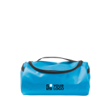 Nécessaire promocional com vários compartimentos no interior vista principal