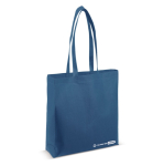 Saco ecológico feito de RPET com asas largas a condizer 100 g/m2 cor azul-escuro