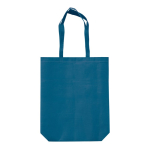 Saco ecológico feito de RPET com asas largas a condizer 100 g/m2 cor azul-escuro terceira vista
