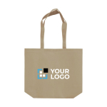 Saco ecológico de RPET com forro extra e asas a condizer 100 g/m2 vista principal