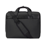 Mala para portátil personalizada de RPET com alça de ombro 15.6'' cor preto segunda vista
