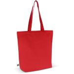 Saco Fairtrade em cores neutras, capacidade de 12kg 270 g/m2 cor vermelho