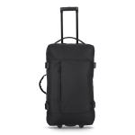 Trolley de viagem com pega retrátil e rodas, capacidade de 38 L cor preto segunda vista