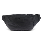 Bolsa de cintura RPET com alça ajustável e dupla acessibilidade cor preto segunda vista