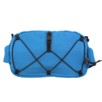 Bolsa de cintura para eventos RPET em várias cores e cordão ajustável cor azul segunda vista