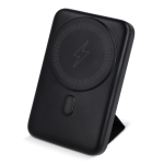 Carregador sem fios personalizadoMegSafe com entrada USB-A e tipo-C cor preto terceira vista