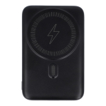 Carregador sem fios personalizadoMegSafe com entrada USB-A e tipo-C cor preto quinta vista