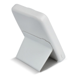 Carregador sem fios personalizadoMegSafe com entrada USB-A e tipo-C cor branco quarta vista
