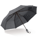 Guarda-chuva dobrável ergonómico, cores e estrutura preta Ø100 cor preto