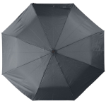 Guarda-chuva dobrável ergonómico, cores e estrutura preta Ø100 cor preto quinta vista