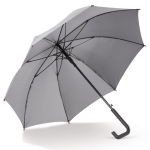 Guarda-chuva com cabo geométrico e à prova de vento Ø106 cor cinzento