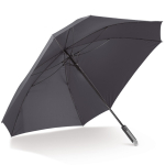 Guarda-chuva para 2 pessoas, design quadrado, à prova de vento Ø121 cor preto