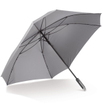 Guarda-chuva para 2 pessoas, design quadrado, à prova de vento Ø121 cor cinzento