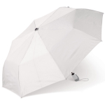 Guarda-chuva dobrável personalizável, branco com estrutura preta Ø98 cor branco segunda vista