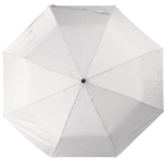 Guarda-chuva dobrável personalizável, branco com estrutura preta Ø98 cor branco terceira vista