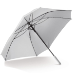 Guarda-chuva grande de design quadrado a prova de vento Ø121 cor branco