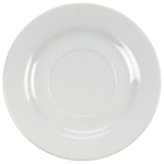 Chávena para chá ou capuccino com pires de porcelana 160ml cor branco segunda vista