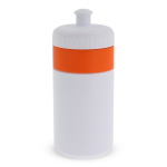 Garrafa desportiva livre de BPA com detalhe a cor 500ml cor cor-de-laranja segunda vista