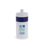 Garrafa desportiva livre de BPA com detalhe a cor 500ml vista principal