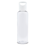Garrafa promocional RPET transparente com asa geométrica de cor 600ml cor branco transparente quarta vista