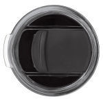 Copo aço inoxidável de parede dupla apto para máquinas de café 180ml cor azul-escuro quarta vista