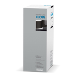 Termo de aço inoxidável com chávena e asa como tampa 350ml cor branco sétima vista