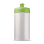 Bidão personalizado de plástico livre de BPA e 100% antigota 500ml cor verde-claro