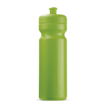 Bidão desportivo de plástico livre de BPA e 100% antigota 750ml cor verde-lima