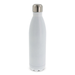 Garrafa de aço inoxidável de parede dupla hermética 750ml cor branco