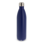 Garrafa de aço inoxidável de parede dupla hermética 1000ml cor azul-escuro