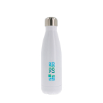 Garrafa térmica em aço inoxidável de dupla parede a cores 500 ml vista principal