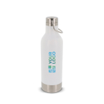 Garrafa hermética de aço inoxidável com asa de transporte 400ml vista principal