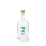 Garrafa sustentável feita de vidro, com tampa de FSC 750ml vista principal