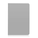 Caderno personalizado de cores chamativas, folhas A5 lisas University cor prateado
