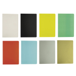Caderno personalizado de cores chamativas, folhas A5 lisas University