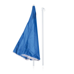 Guarda-sol de praia de poliéster 170T com proteção UV Ø180 cor azul real