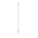 Lápis com forma triangular ergonómica em ampla gama de cores cor branco