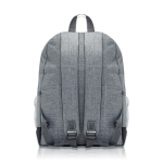 Mochilas com logo de poliéster com base colorida para portátil de 13”