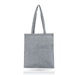 Saco personalizado de algodão reciclado 140 g/m2 Reciclo Colors cor cinzento-escuro