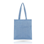 Saco personalizado de algodão reciclado 140 g/m2 Reciclo Colors cor azul real