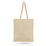 Saco personalizado de algodão reciclado 140 g/m2 Reciclo Colors cor caqui