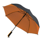 Guarda-chuva automático com interior em cores e 8 painéis Ø103 cor cor-de-laranja