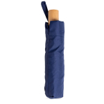 Guarda-chuva manual de pongee e metal com capa e 8 painéis Ø97 cor azul-marinho