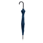 Guarda-chuva automático elegante em pongee com 12 painéis Ø105 cor azul-marinho