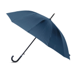 Guarda-chuva automático elegante em pongee com 12 painéis Ø105 cor azul-marinho
