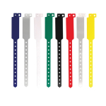 Pulseira de vinil ideal para controlo de acessos em festivais