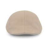 Boina equestre de algodão escovado com fecho de velcro 235 g/m2 cor caqui